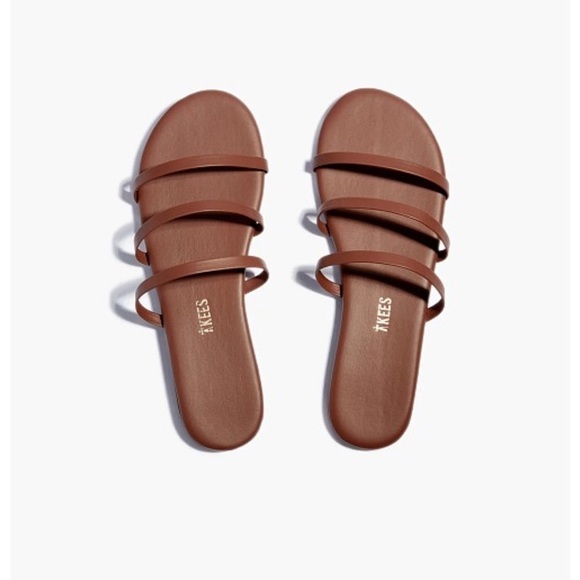 TKEES Women's Brown Sandals size 40 / 9 - Picture 5 of 6